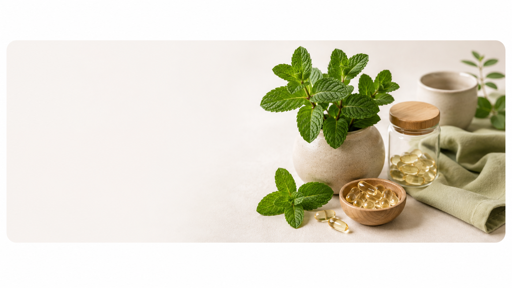 Aceite de menta en cápsulas entéricas para aliviar los síntomas del síndrome del intestino irritable